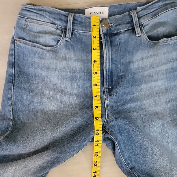 Frame Denim Blue Skinny Jeans - Picture 11 of 13